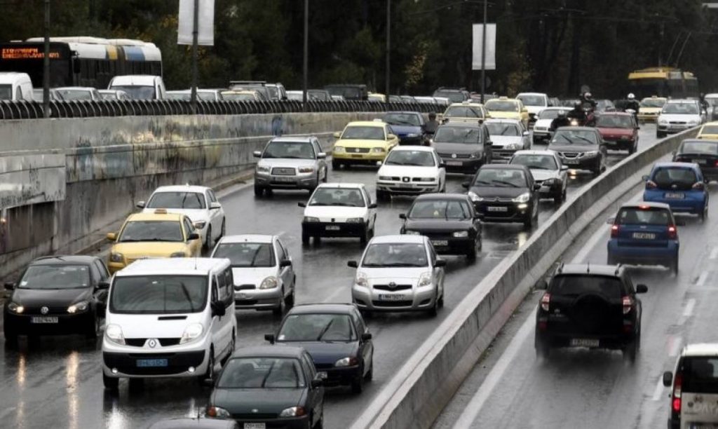 Μποτιλιάρισμα στους δρόμους της Αθήνας – Δείτε τον χάρτη της Google (φωτο)