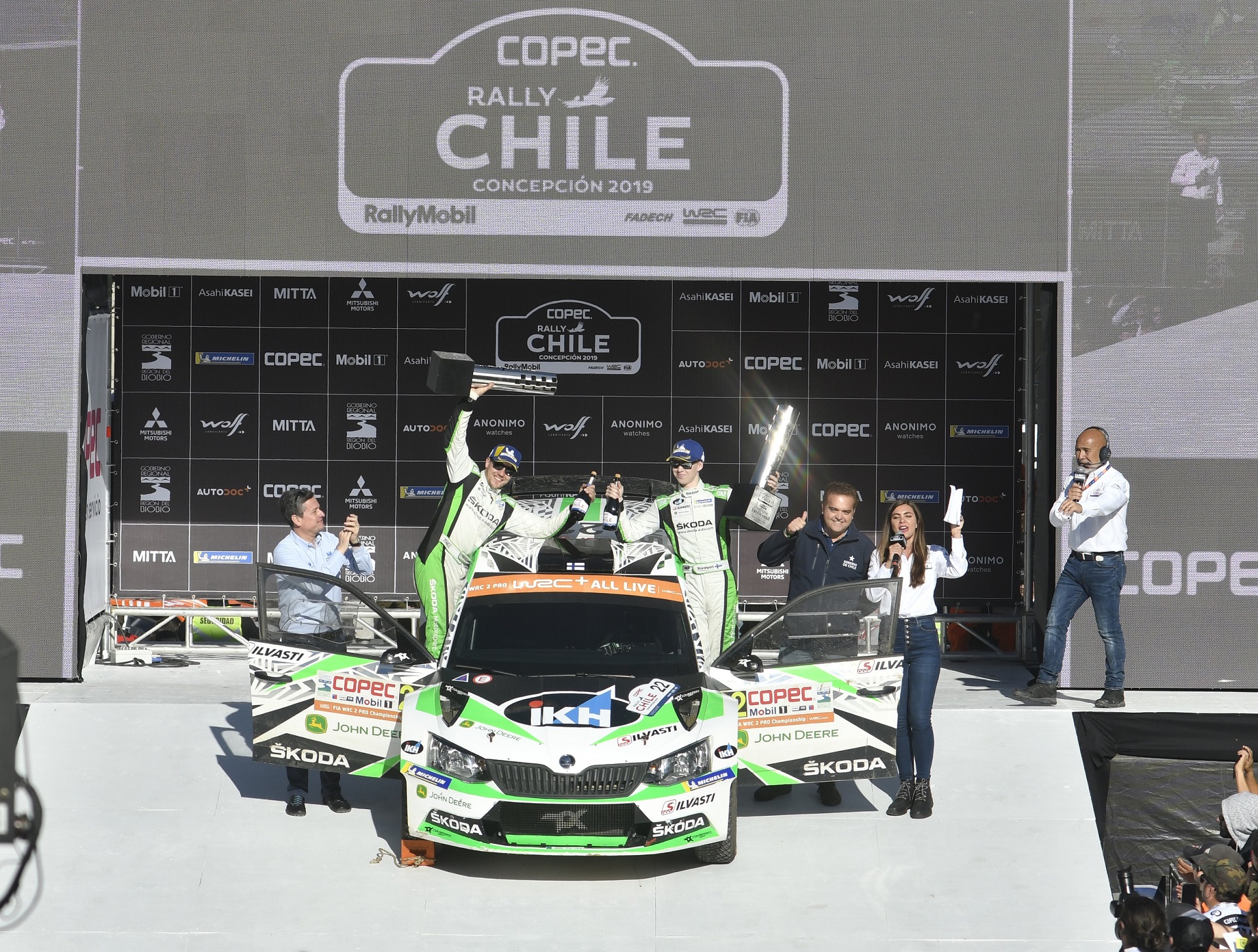 Εμφατική νίκη για τη SKODA Fabia R5 στη Χιλή