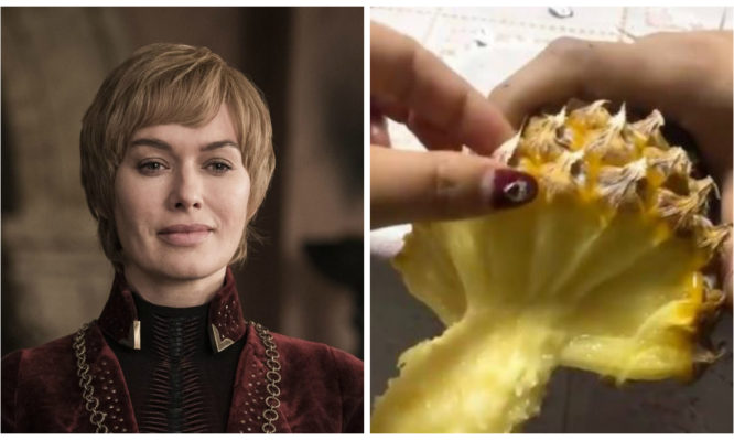 Η Σέρσεϊ Λάννιστερ «κέρδισε» όλο το instagram – Δείτε πώς τρώει τον ανανά (βίντεο)