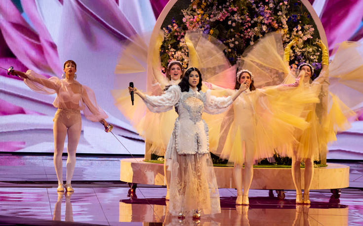 Eurovision 2019: Η άψογη εμφάνιση της Κατερίνας Ντούσκα