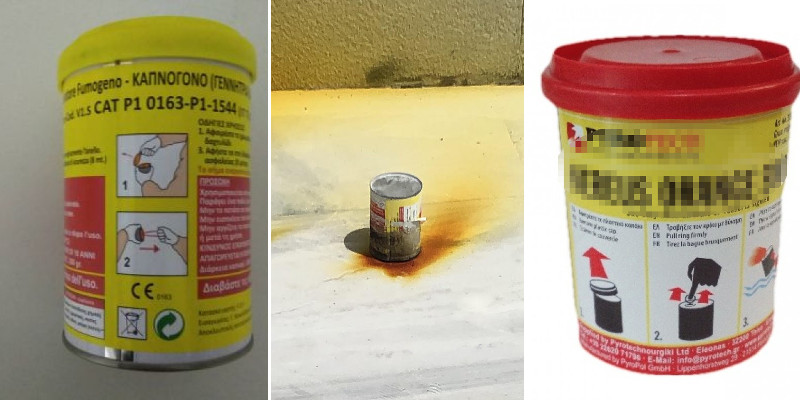 Αυτά έριξαν τα μέλη του Ρουβίκωνα στη Βουλή – Σωστικός εξοπλισμός σκαφών (φώτο-βίντεο)