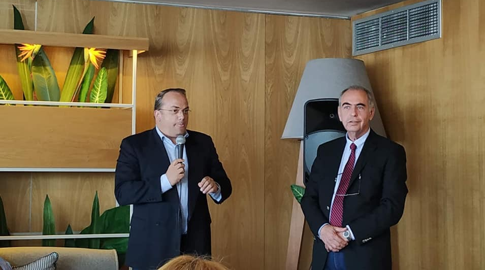 Πλήθος κόσμου στη συγκέντρωση του υποψήφιου δημοτικού συμβούλου Τάσου Τσαγκάρη