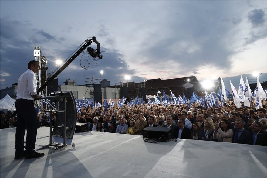 Κ.Μητσοτάκης από Θεσσαλονίκη: «Αναλαμβάνω την ευθύνη να ενώσω τους Έλληνες» (βίντεο)