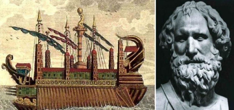 Συρακουσία – Το μεγαλειώδες πλοίο του Αρχιμήδη (φώτο)