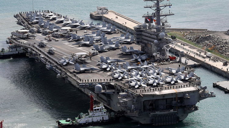 Το USS Ronald Reagan ξεκινά περιπολία στον Eιρηνικό