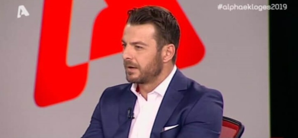 Ντάνος και στις εκλογές – Ο Γιώργος Αγγελόπουλος στην εκλογική βραδιά του Alpha (βίντεο)
