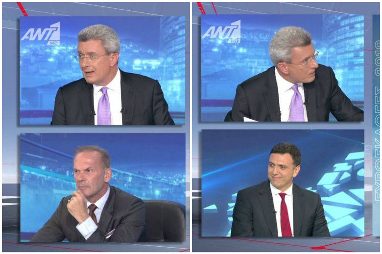 Οταν ο Β.Κικίλιας βρέθηκε στο ίδιο πάνελ με τον Π.Κωστόπουλο στο πλατό του ΑΝΤ1 (βίντεο)