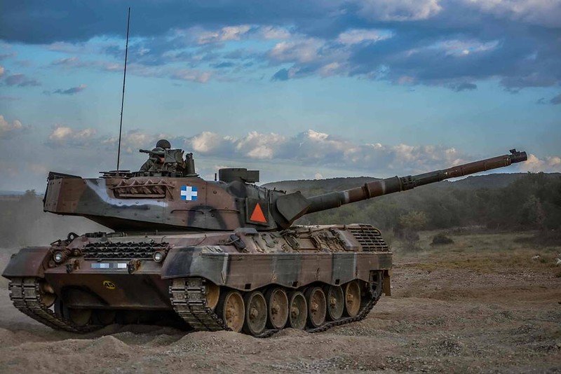 Σε εξέλιξη ο διαγωνισμός ουλαμών αρμάτων Leopard 1A5 στην Ξάνθη (βίντεο)