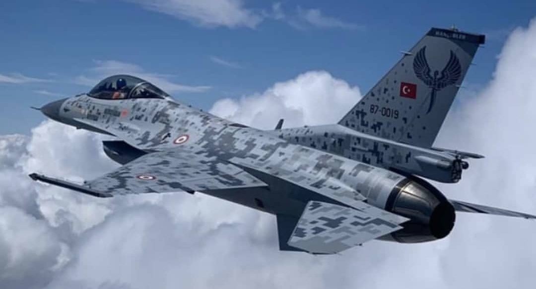 Η Τουρκική Αεροπορία δοκιμάζει ψηφιακό καμουφλάζ στα F-16 της!