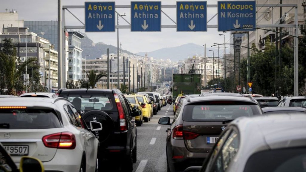 Ταλαιπωρία για τους οδηγούς στη Συγγρού τις επόμενες 15 μέρες λόγω έργων