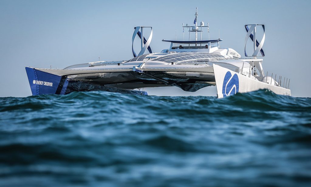 Energy Ebserver: Δείτε φωτογραφίες από το πρώτο ενεργειακά αυτόνομο σκάφος υδρογόνου (φωτο)