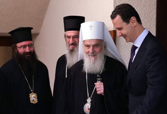 Ο Πατριάρχης της Σερβίας στη Συρία: Συνάντηση με Μπασάρ Αλ Άσσαντ