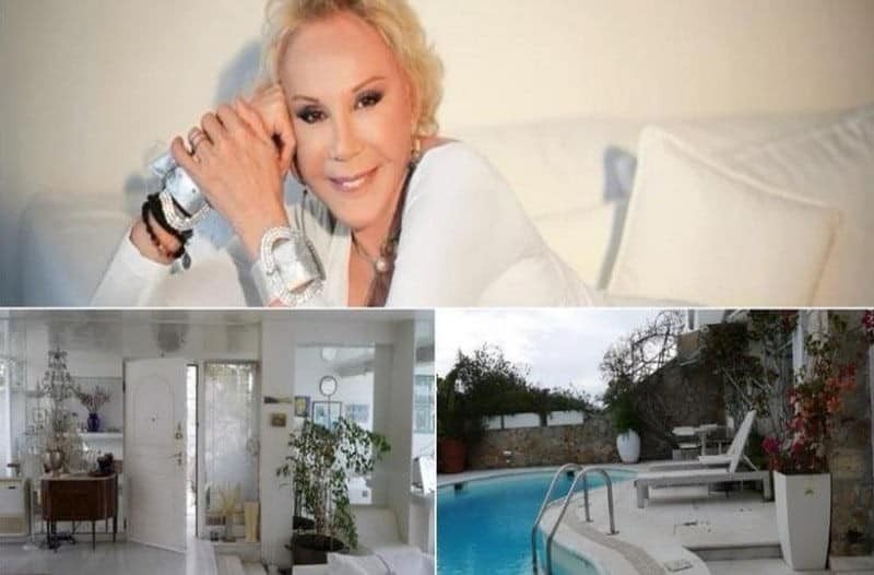 Αυτή είναι η «μυθική» βίλα της Ζωής Λάσκαρη στο Πόρτο Ράφτη, για την οποία «σφάζονται» οι κόρες της (φώτο)