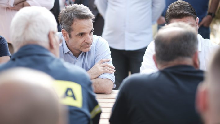 Τι γύρευε ο Κ.Μητσοτάκης στον Υμηττό;