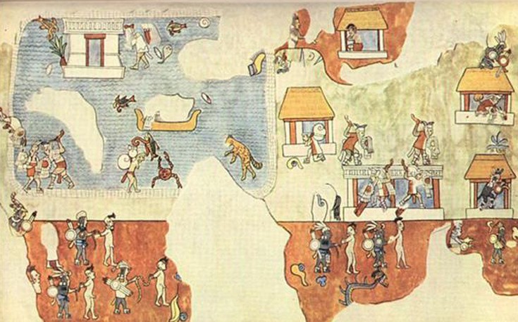 Προκολομβιανές τοιχογραφίες αποδεικνύουν ότι οι Βίκινγκς συνάντησαν τους Αζτέκους (φωτό)