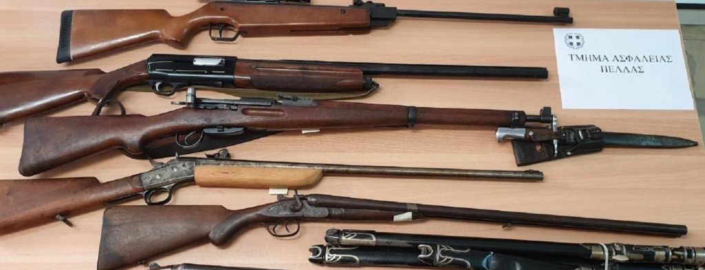 Πέλλα: Βρέθηκε…οπλοστάσιο στο σπίτι 49χρονου