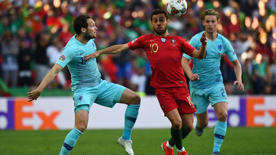UEFA Nations League: Πορτογαλία – Ολλανδία 1-0 -Τα παιδιά του Σάντος έγραψαν ιστορία (βίντεο)