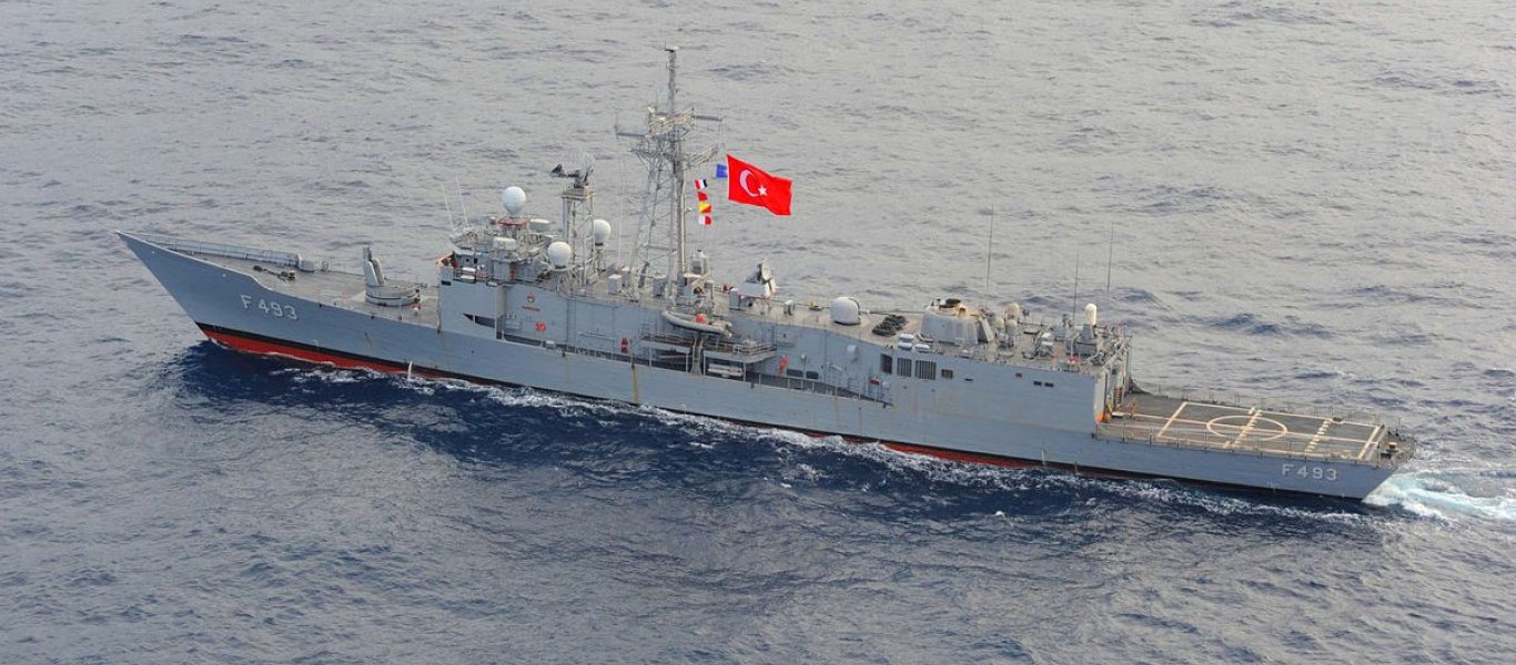 Τουρκικό πολεμικό σκάφος πέρασε έξω από την Κάλυμνο ανενόχλητο! – «Χαιρέτησε» και ελληνικό επιβατικό πλοίο!