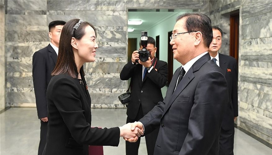 Βόρεια Κορέα: Ο Κιμ Γιονγκ Ουν έστειλε την αδελφή του για συνομιλίες στη Σεούλ