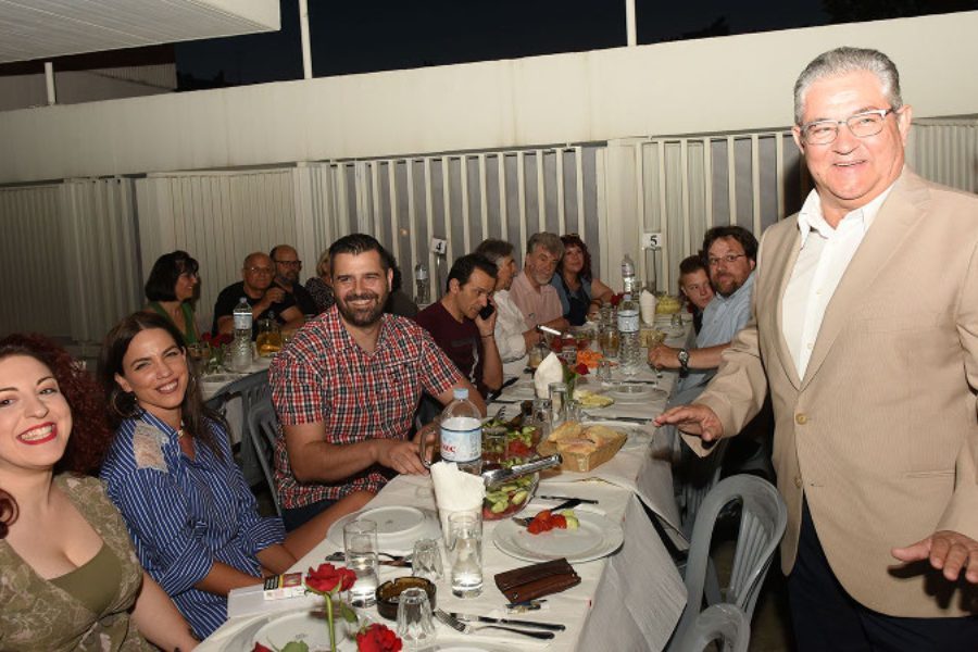 Η Κατερίνα Στικούδη σε εκδήλωση του ΚΚΕ (φωτο)