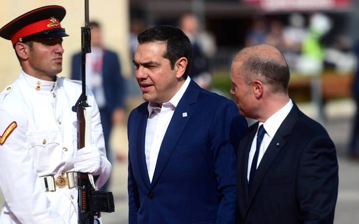 Τσίπρας από Μάλτα: «Όποιος δεν σέβεται το διεθνές δίκαιο θα έχει συνέπειες»