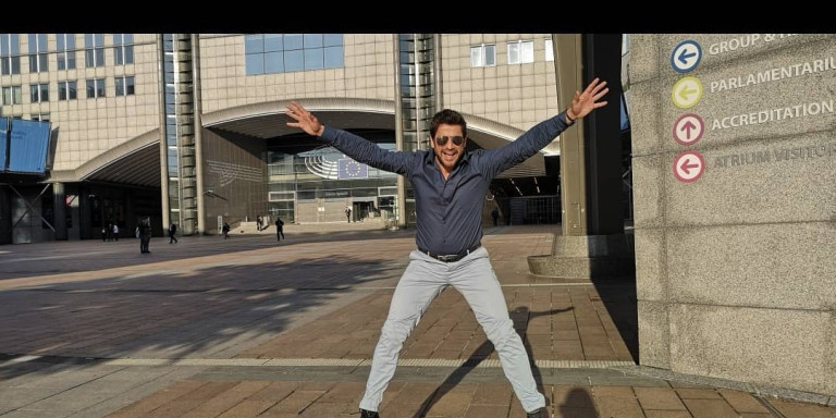 Συνεχίζεται ο «τουρισμός» για τον Αλέξη Γεωργούλη στις Βρυξέλλες (φωτο)