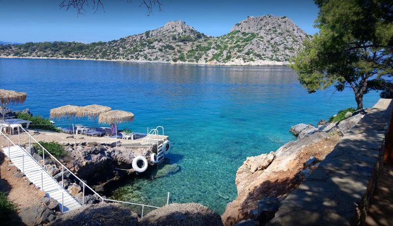 Αγκίστρι: Ένας μικρός πράσινος παράδεισος με όμορφες παραλίες