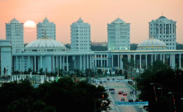 Ashgabat: Η… λευκότερη πόλη του κόσμου (φωτο)