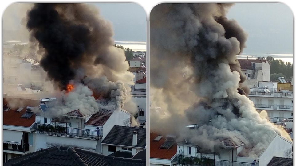 Γιάννενα: Κάηκε σοφίτα που έμεναν ηλικιωμένοι