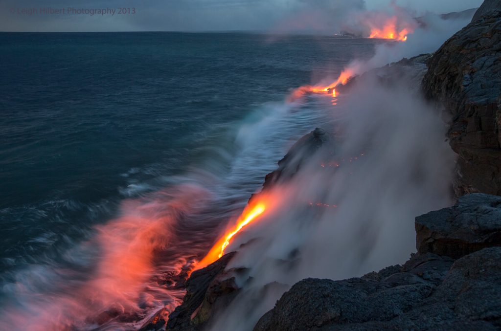 Όταν η λάβα ενώνεται με τον ωκεανό! (βίντεο)
