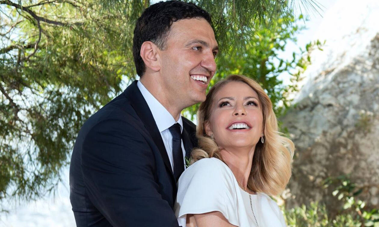 Η φωτογραφία που ανέβασε ο Βασίλης Κικίλιας από τον γάμο του με την Τζένη Μπαλατσινού: «Η γυναίκα μου» (φωτο)