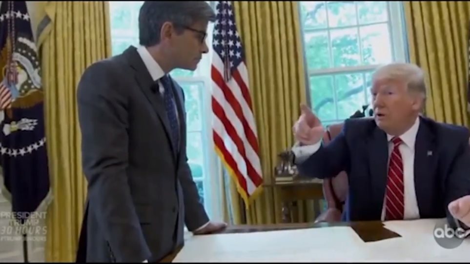 Ντόναλντ Τραμπ: Αποκαλυπτικό κλιπ για τον τρόπο που αλληλεπιδρά ο Αμερικανός πρόεδρος με τους υφισταμένους του (βίντεο)