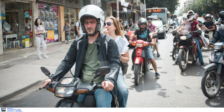 Θεσσαλονίκη: Στους δρόμους οι διανομείς ζητούν βαρέα και ανθυγιεινά