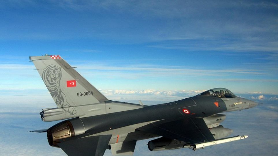 Νέες τουρκικές προκλήσεις – Έντεκα παραβιάσεις & δύο εικονικές αερομαχίες – Δύο αεροσκάφη ήταν οπλισμένα
