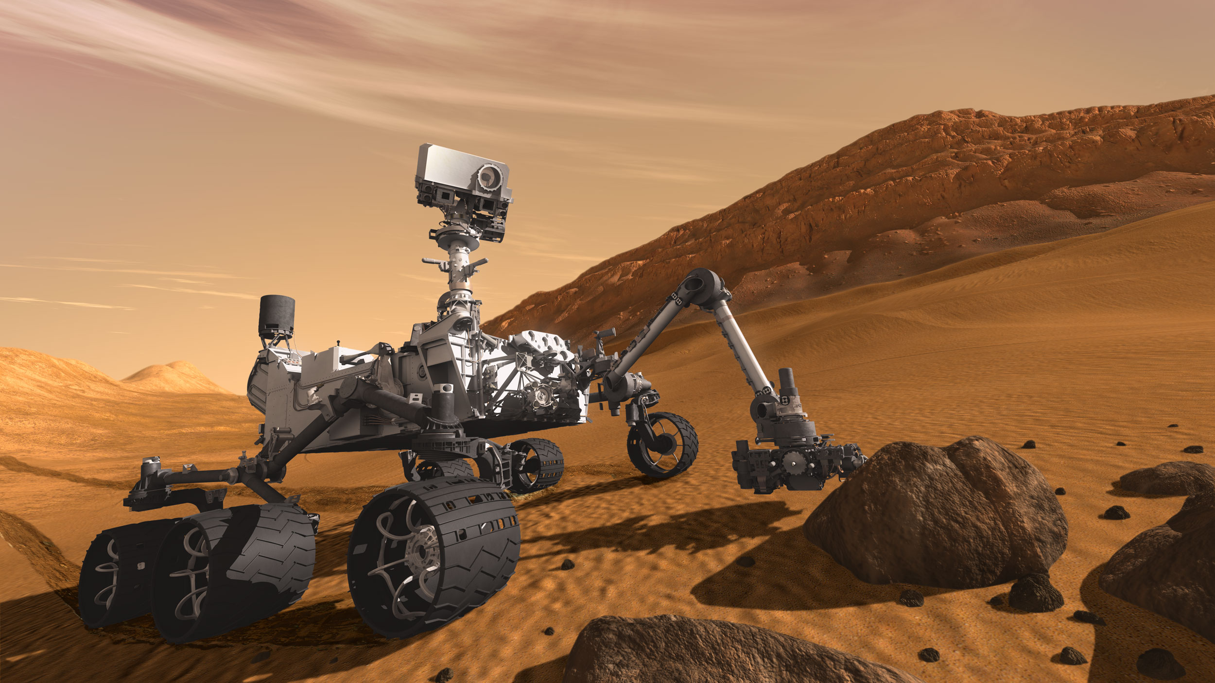 «Φούντωσαν» τα σενάρια για τον πλανήτη Άρη – Τί δείχνει φωτογραφία που «τράβηξε» το Curiosity της NASA; (φωτο)