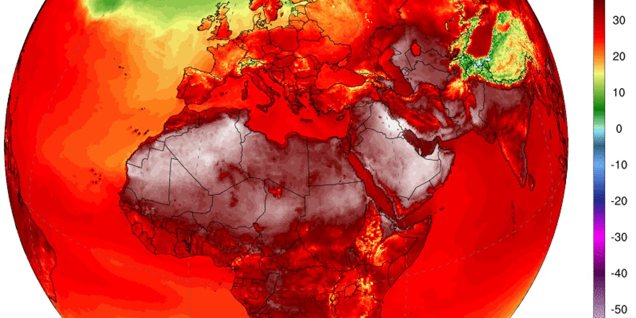 Προβλέπεται τριήμερο-«φωτιά» με θερμοκρασίες έως και 45 βαθμούς Κελσίου σε όλη την Ευρώπη – Τρεις νεκροί στη Γαλλία
