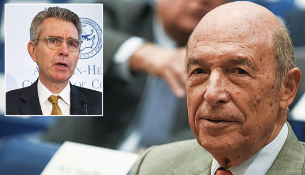 Τον Κώστα Σημίτη επισκέφθηκε ο Αμερικανός πρέσβης Τζέφρι Πάιατ με αφορμή την… αρθρογραφία για τα ελληνοτουρκικά!