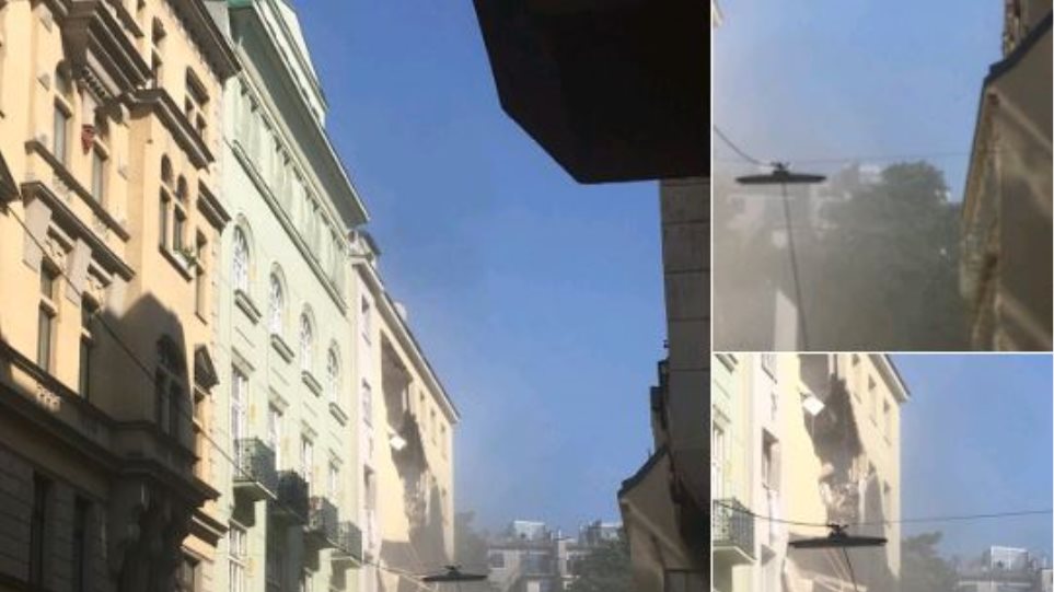 Έκρηξη στη Βιέννη – Κατέρρευσαν όροφοι από δύο κτίρια