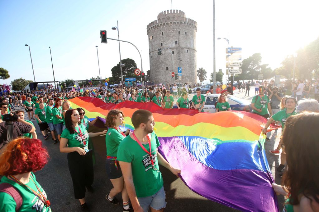 Μήνυση για πανό του Thessaloniki Pride κατέθεσε υποψήφιος βουλευτής της Ένωσης Κεντρώων