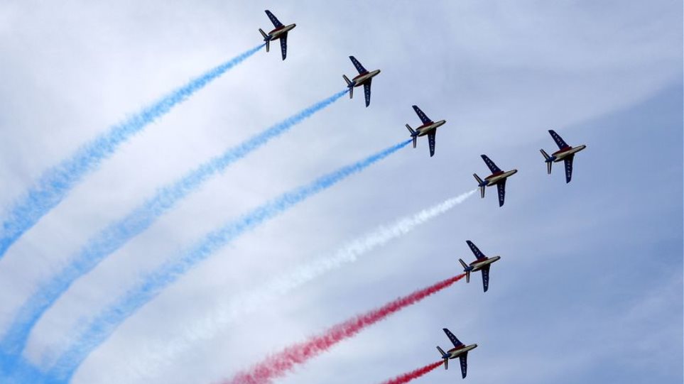 Το γαλλικό ακροβατικό αεροπορικό σμήνος για πρώτη φορά στη φετινή Athens Flying Week (βίντεο)