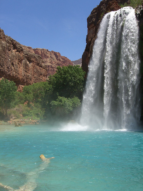 Οι καταρράκτες των μπλε νερών (φωτο)