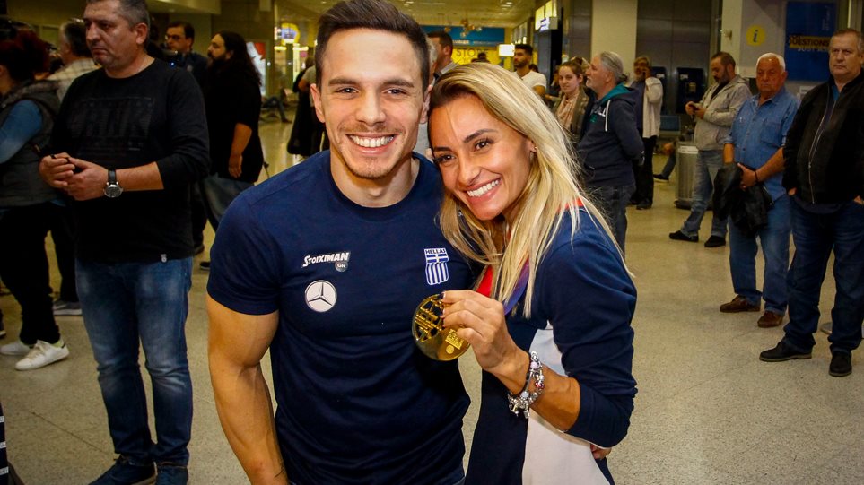 Πώς η Μιλλούση είπε στον Πετρούνια ότι είναι έγκυος – Τα «έχασε» ο Έλληνας πρωταθλητής (βίντεο)