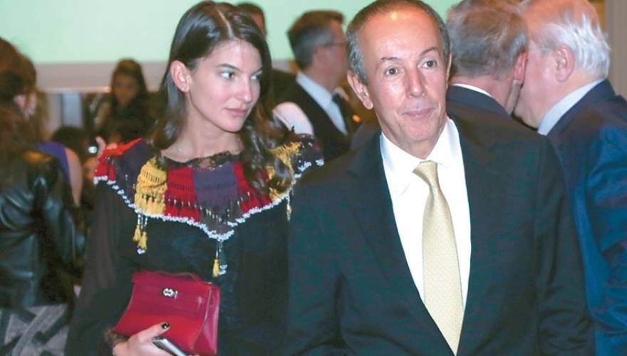 Ο εφοπλιστής Γιάννης Κούστας βάπτισε την κόρη του (φωτο)