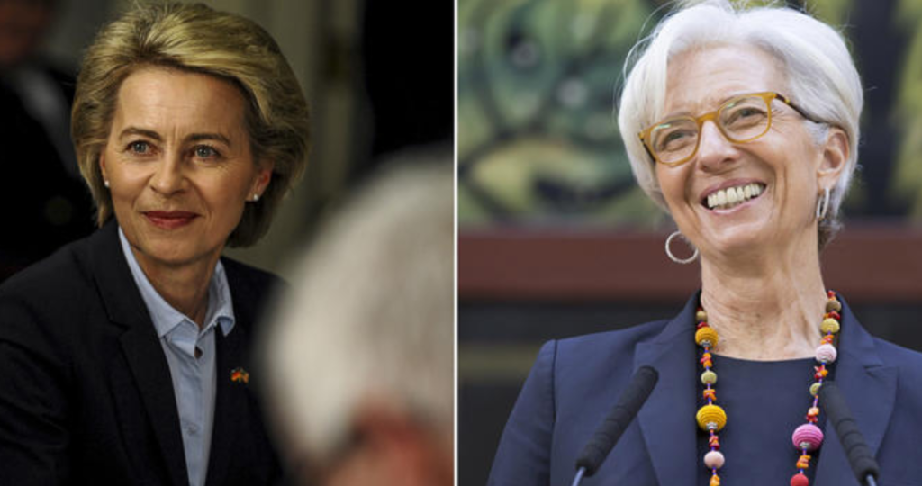Επικεφαλής της Κομισιόν η Ούρσουλα φον ντερ Λάιεν – Στην ΕΚΤ η Λαγκάρντ