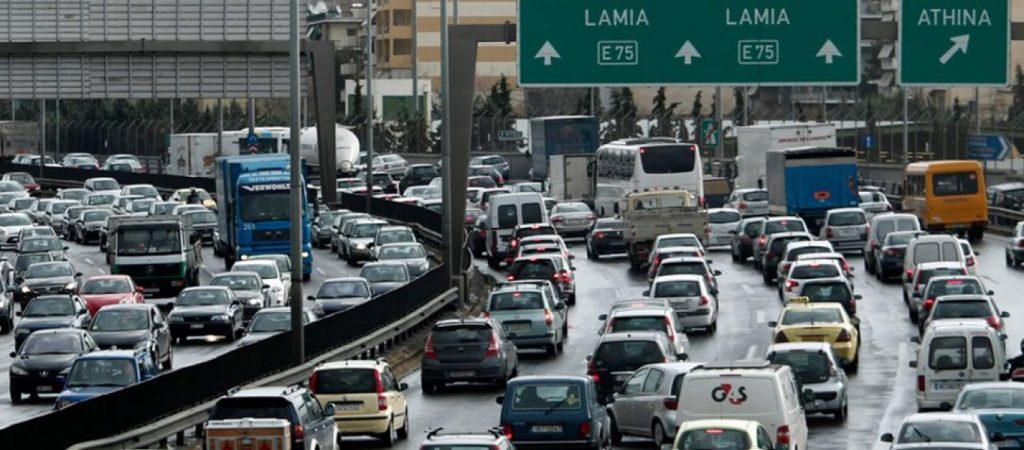 Μποτιλιάρισμα στους δρόμους της Αθήνας – Δείτε τον χάρτη της Google (φωτο)