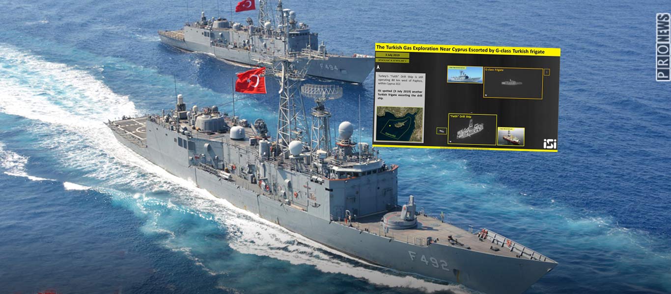 Συνεχής παρακολούθηση των κινήσεων του τουρκικού Στόλου από το Ισραήλ ενώ ο Ερντογάν απειλεί Ελλάδα και Κύπρο