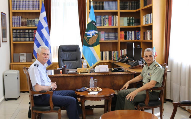 Επίσκεψη Α/ΓΕΕΘΑ Χ.Χριστοδούλου στην Ανωτάτη Στρατιωτική Διοίκηση Υποστήριξης Στρατού