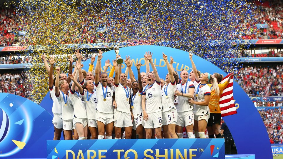Παγκόσμιο Κύπελλο ποδοσφαίρου γυναικών – ΗΠΑ-Ολλανδία 2-0: Δεύτερη σερί κούπα οι Αμερικανίδες (βίντεο)