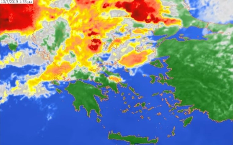 Τρόμος στη Χαλκιδική – Ο δορυφόρος «έδειξε» το χάος – «Λέγαμε το Πάτερ Ημών για να σωθούμε» (φώτο-βίντεο)