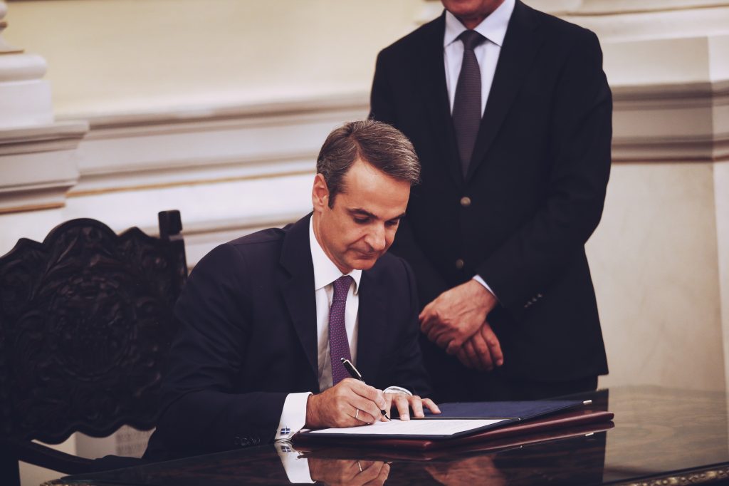 Τηλεφωνική επικοινωνία με τους πρωθυπουργούς Καναδά κι Αυστραλίας είχε ο Κ.Μητσοτάκης